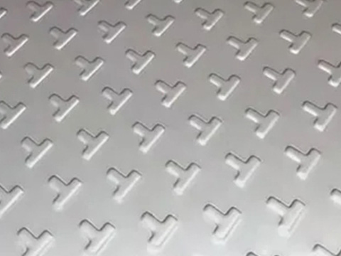 316L Checkered diamond pattern metal sheet